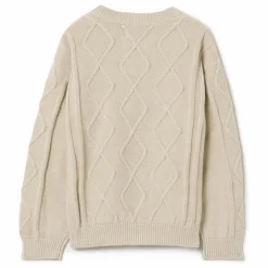 Pull Brodé Maille | Beige