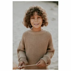 Pull Chunky Coton Bio | Beige