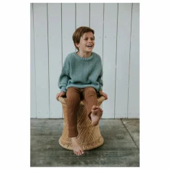 Pull Chunky Coton Bio | Bleu