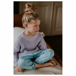 Pull Chunky Coton Bio | Lilas