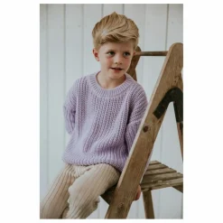 Pull Chunky Coton Bio | Lilas