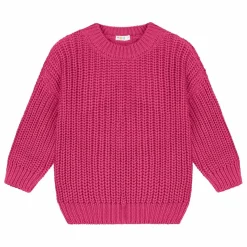 Pull Chunky Coton Bio | Rose fuschia