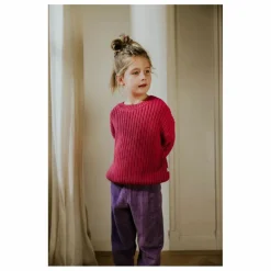 Pull Chunky Coton Bio | Rose fuschia