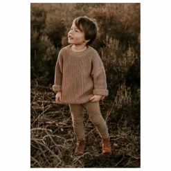 Pull Chunky Coton Bio | Taupe
