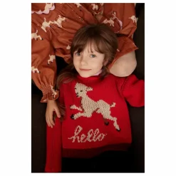 Pull Cléophée Agneau | Rouge