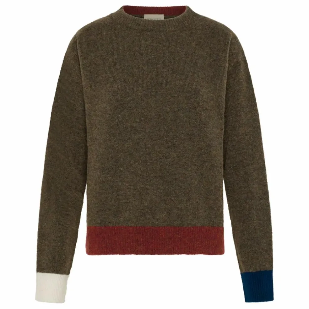 Pull Clover Laine Mérinos | Vert