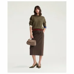 Pull Clover Laine Mérinos | Vert