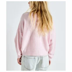 Pull Col Bateau Damsville Laine | Rose chiné