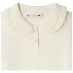 Pull Col Brynja Laine | Ecru