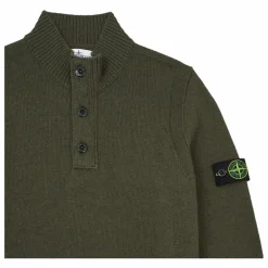 Pull Col Camionneur | Vert kaki