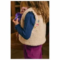 Pull Col Froncé Java Laine | Bleu marine