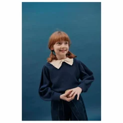 Pull Col Pierrot | Bleu marine