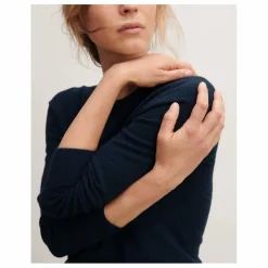 Pull Col Rond Classique Cachemire | Bleu marine