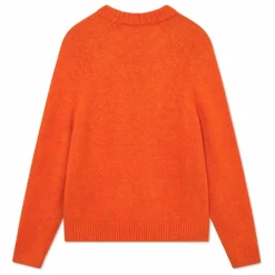 Pull Col Rond Gilbert | Orange