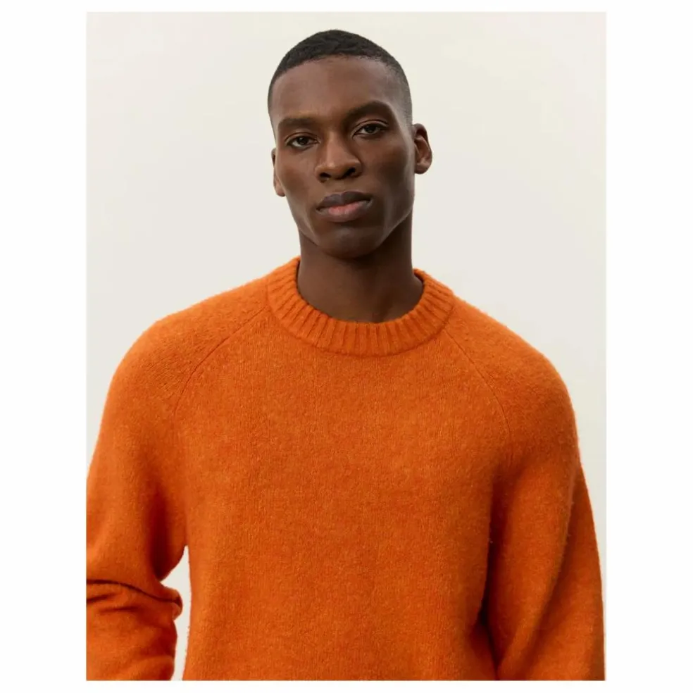 Pull Col Rond Gilbert | Orange