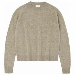 Pull Col Rond Laine - Collection Femme | Beige