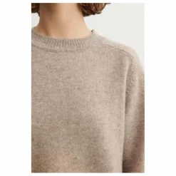 Pull Col Rond Laine - Collection Femme | Beige