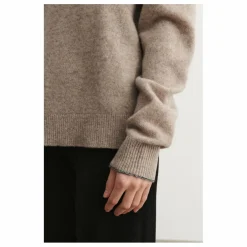 Pull Col Rond Laine - Collection Femme | Beige