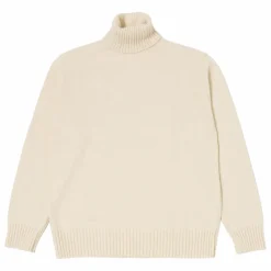 Pull Col Roulé | Ecru