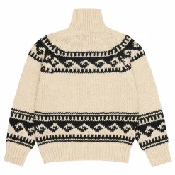 Pull Col Roulé Andy | Ecru