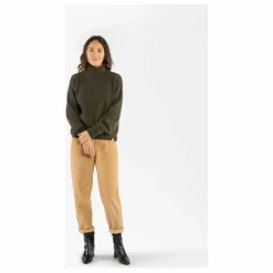 Pull Col Roulé Laine | Vert kaki