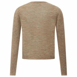 Pull Col V Lurex | Noisette
