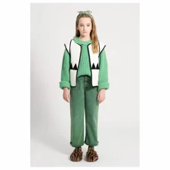 Pull Col Volant Alpaga | Vert