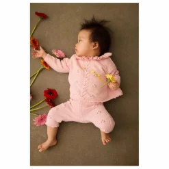 Pull Col Volants Elvina | Rose