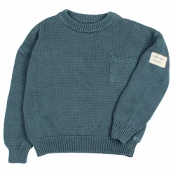 Pull Coton Bio | Bleu canard