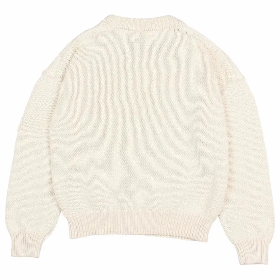 Pull Coton Bio | Ecru