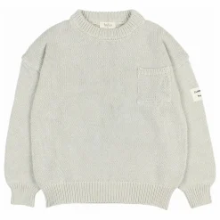 Pull Coton Bio | Gris clair