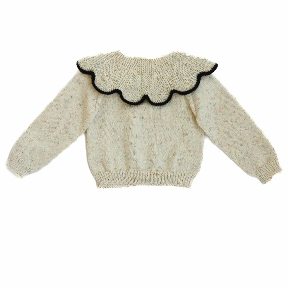 Pull Daisy Laine Mérinos | Ecru