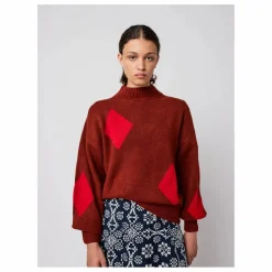 Pull Diamond Card - Collection Femme | Marron