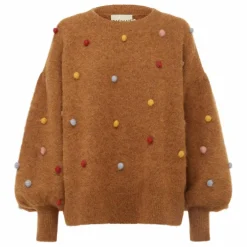 Pull Elia Alpaga et Mohair | Tabac