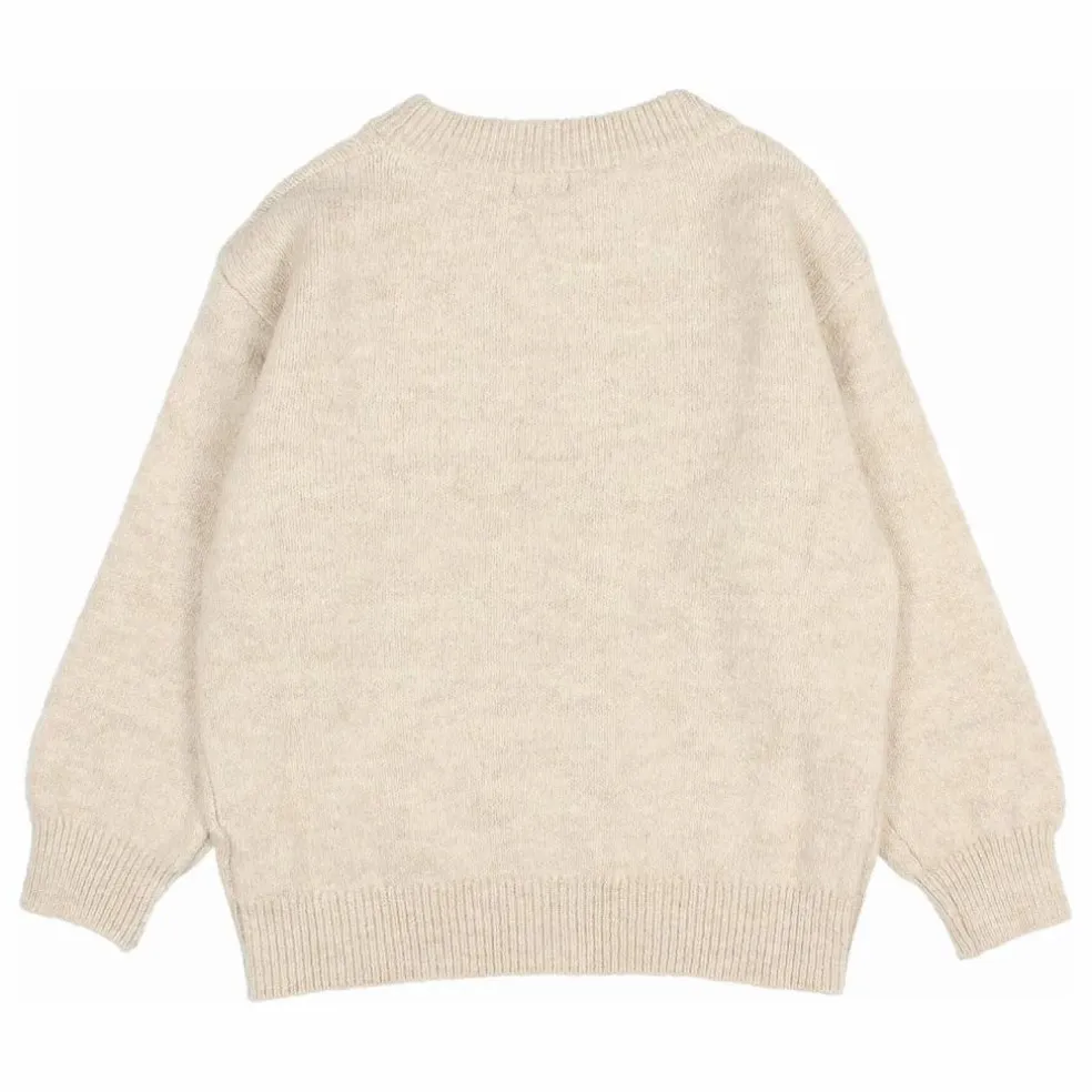 Pull Fibres Recyclées | Beige