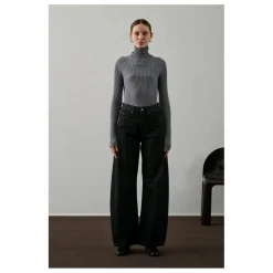 Pull Filao Laine Mérinos | Gris chiné
