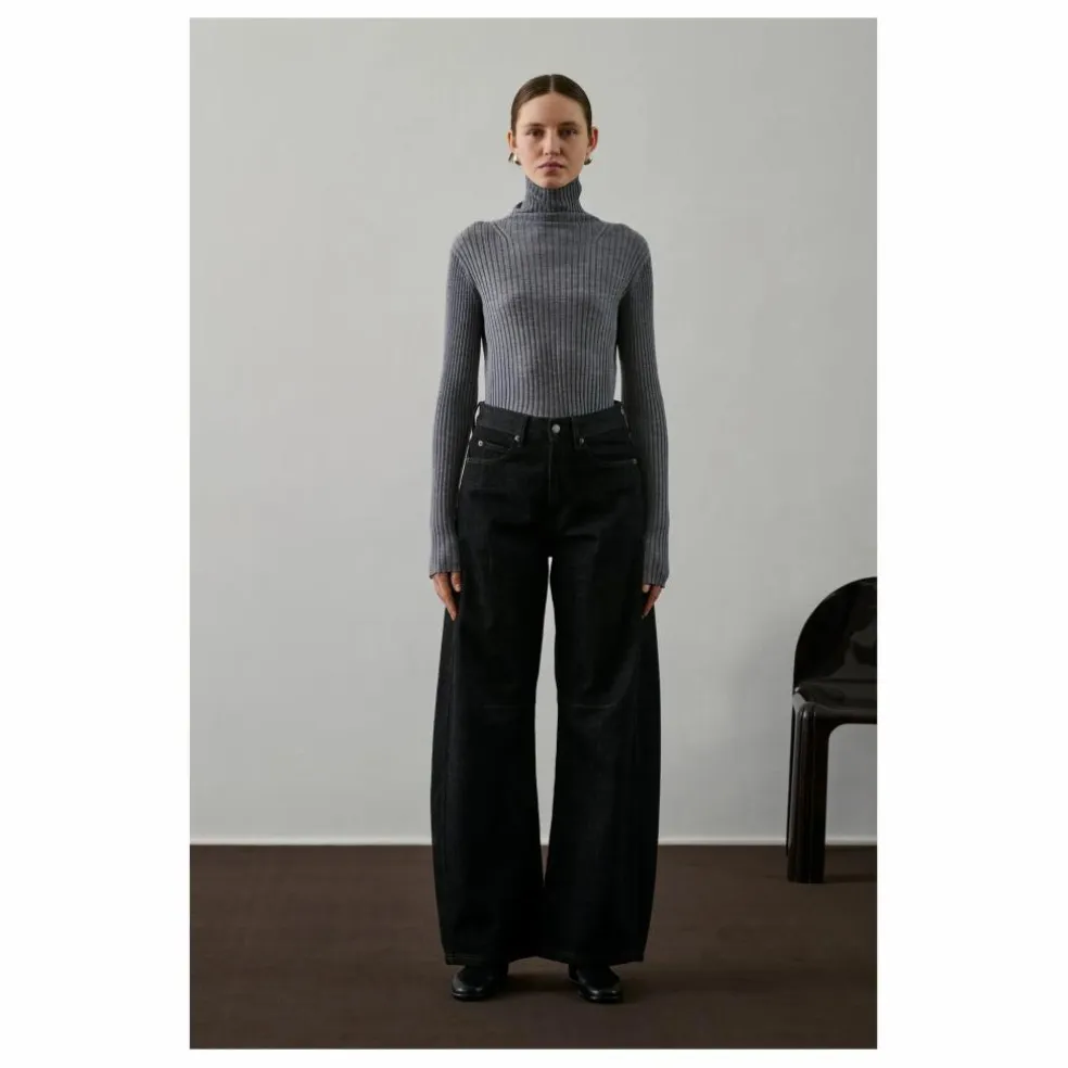 Pull Filao Laine Mérinos | Gris chiné