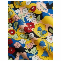Pull Fleuri Coton Bio | Jaune