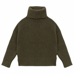 Pull Genievre Laine | Vert kaki