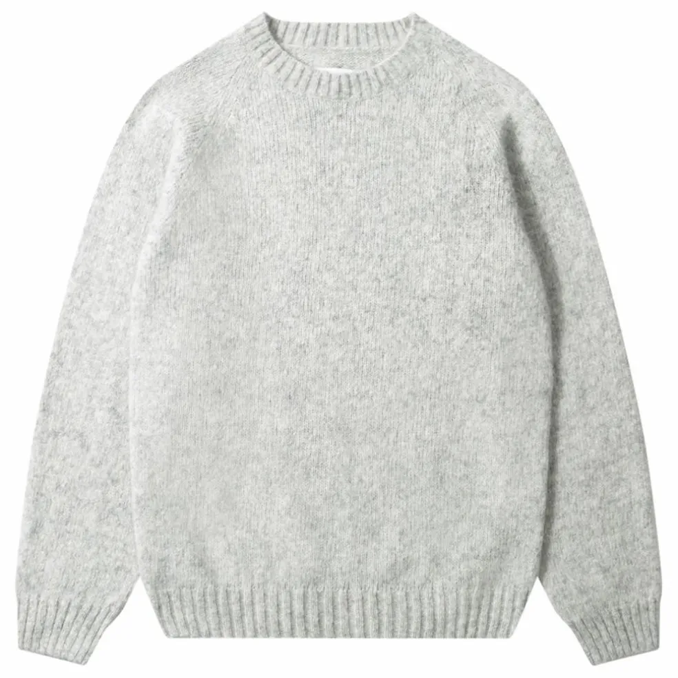 Pull Glasgow | Gris chiné clair