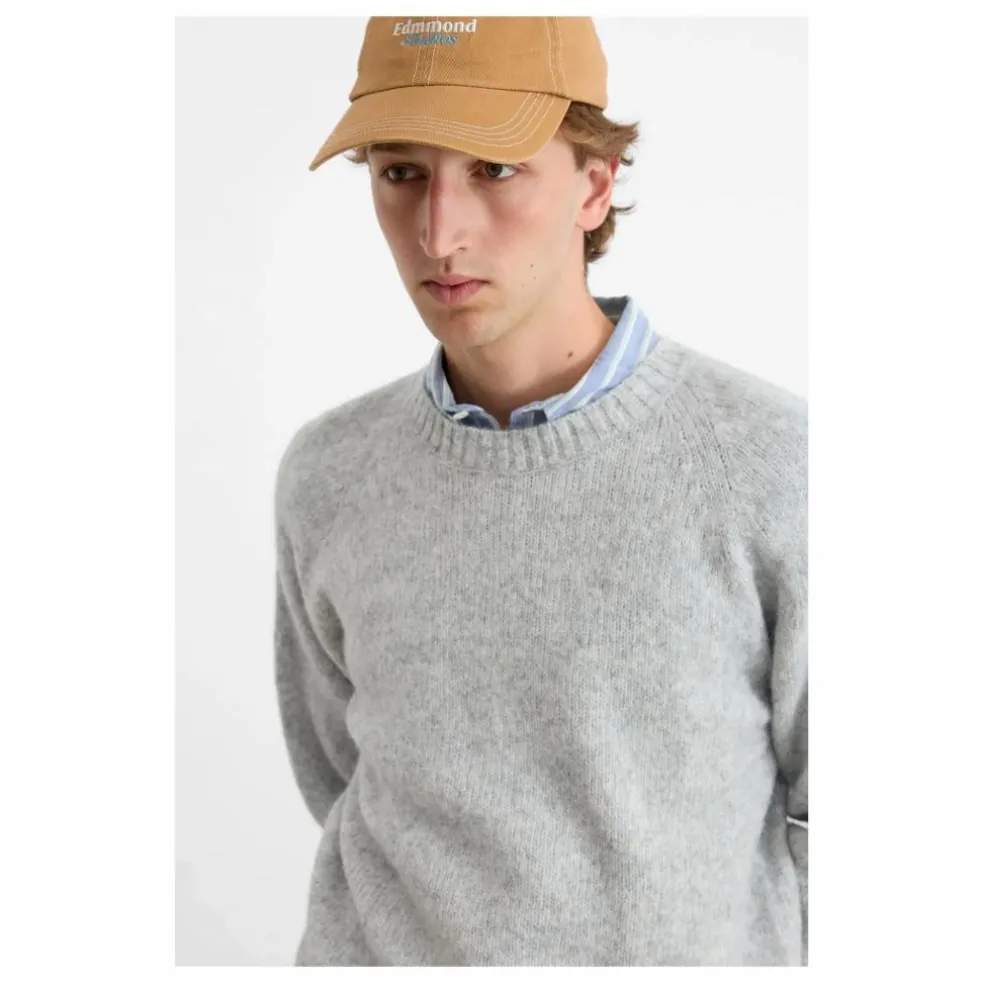 Pull Glasgow | Gris chiné clair