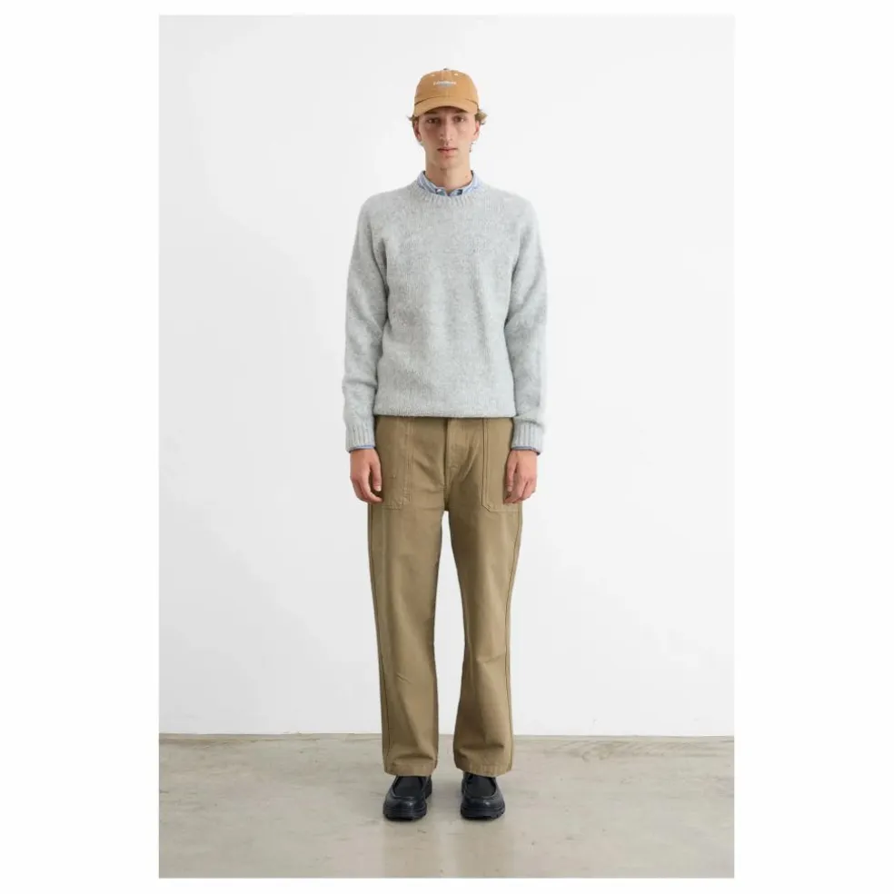 Pull Glasgow | Gris chiné clair