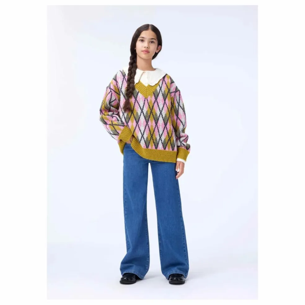 Pull Gwenda Laine | Jaune moutarde