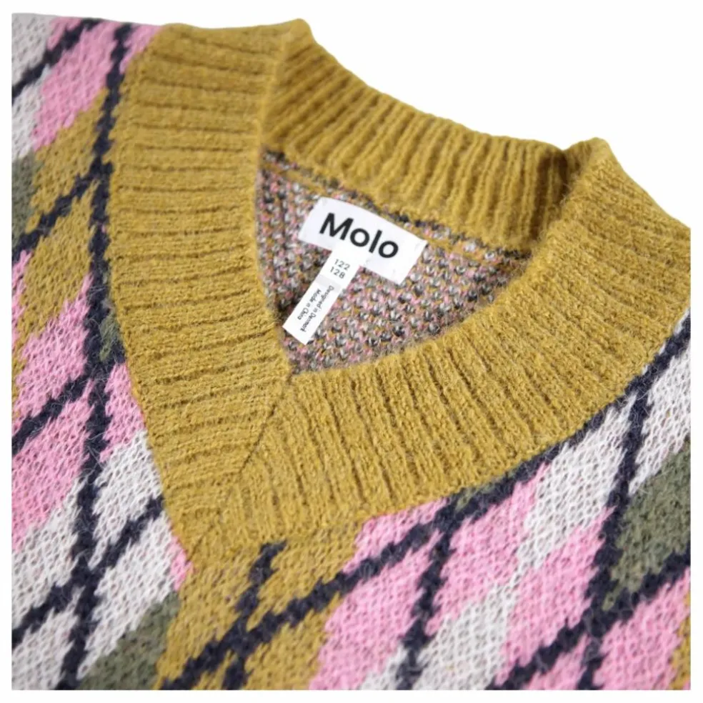Pull Gwenda Laine | Jaune moutarde