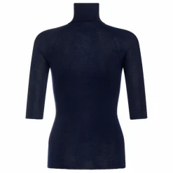 Pull Hardy Laine Mérinos | Bleu nuit