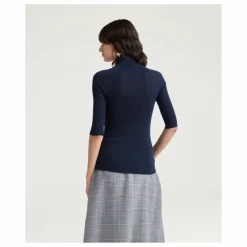 Pull Hardy Laine Mérinos | Bleu nuit