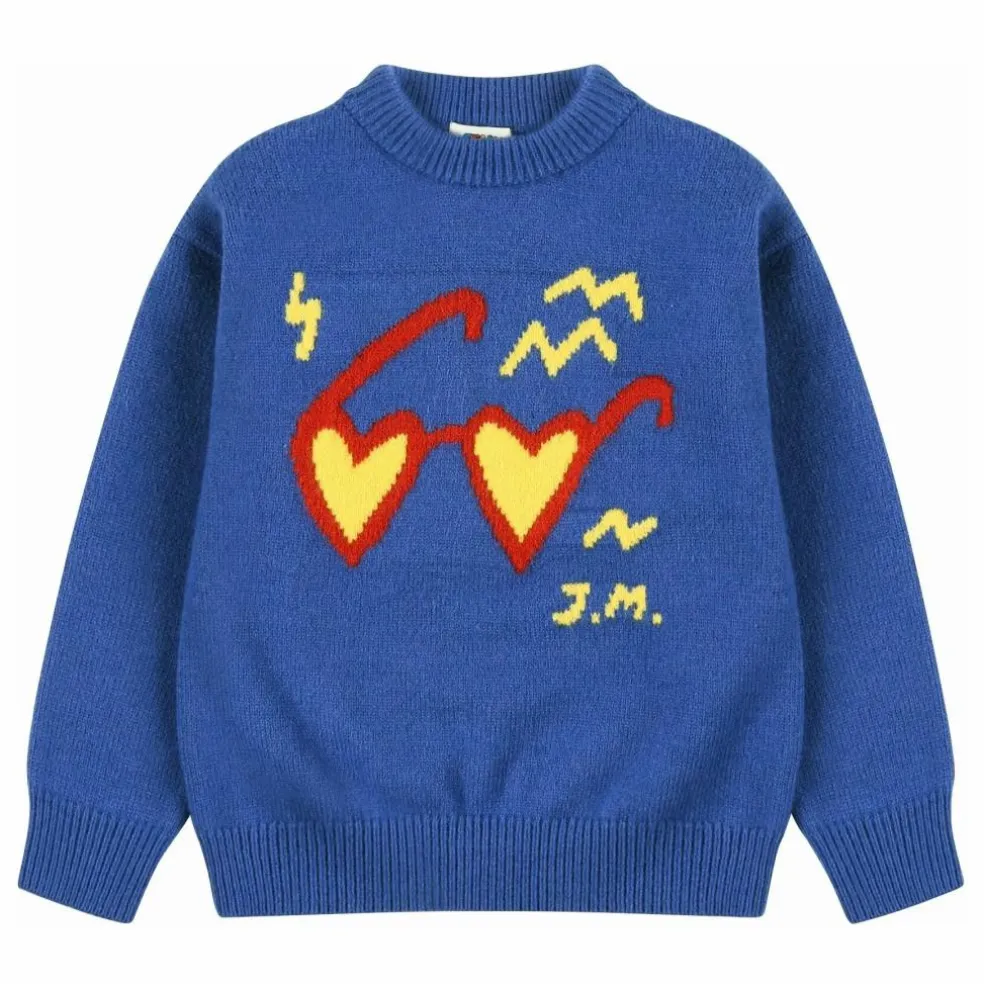 Pull Heartglasses | Bleu