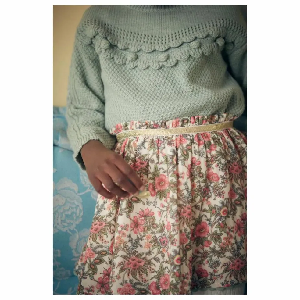 Pull Ionnisa Maille Fantaisie | Sauge