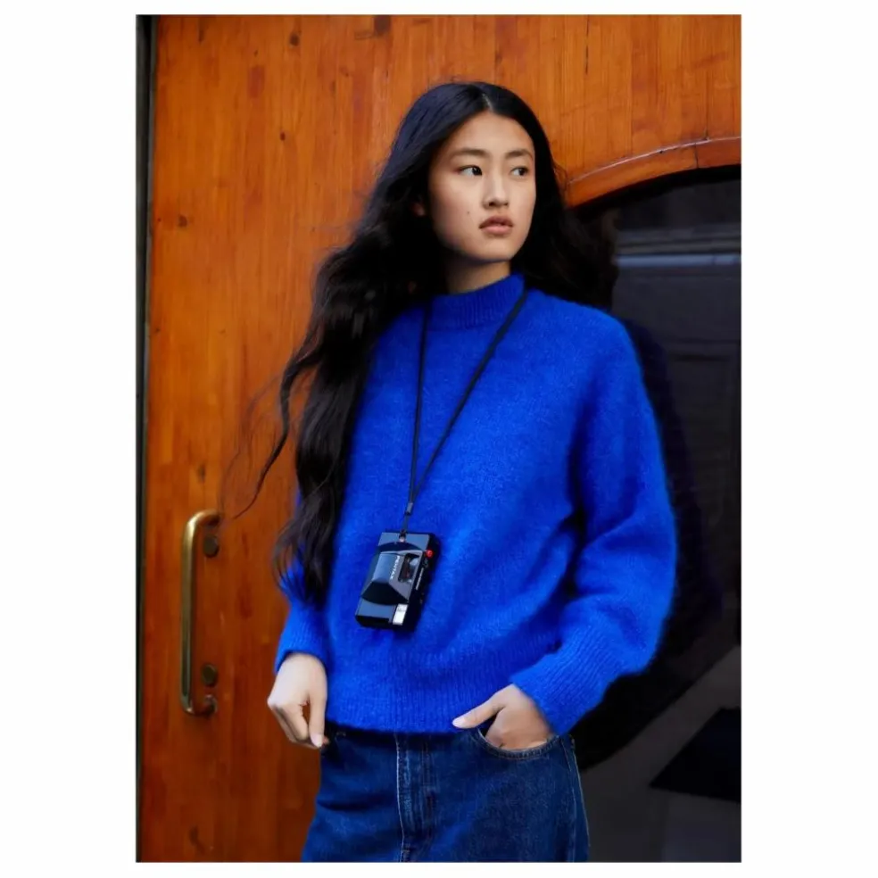 Pull Jane Super Kid Mohair | Bleu électrique