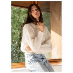 Pull Jane Super Kid Mohair | Crème